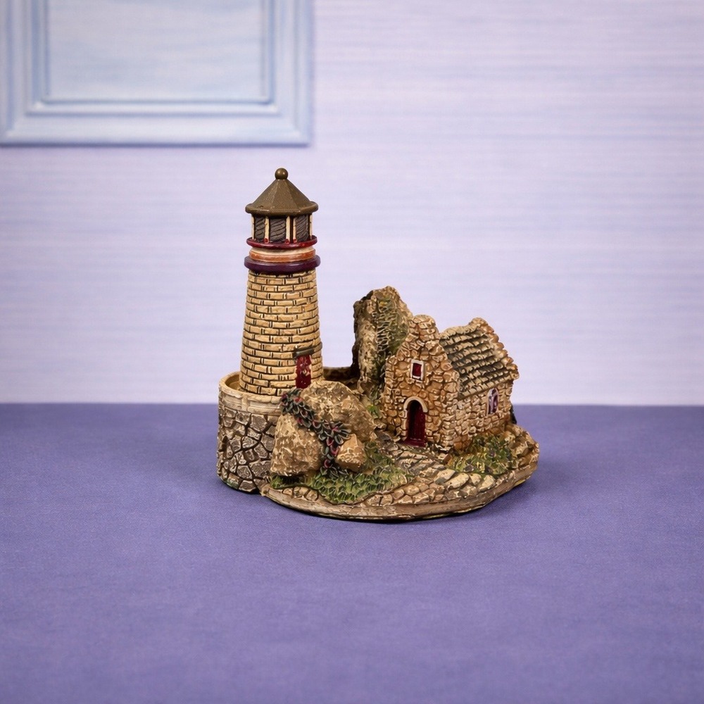 Ks Collection Lighthouse Figurine 3 Inch 1990s Hand Painted